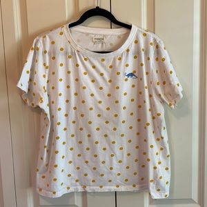 Cute Polka Dot T-Shirt w/ embroidered Dino